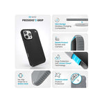 Speck Apple iPhone 16 Pro Max Presidio2 Pro Grip Case - Black