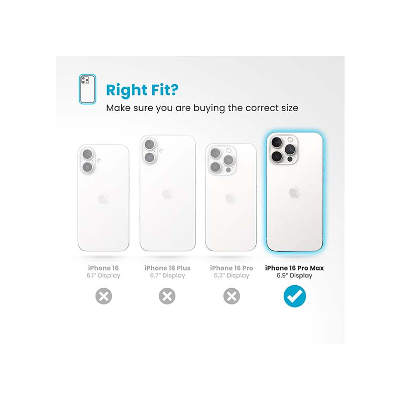 Speck Apple iPhone 16 Pro Max Presidio2 Pro Grip Case - Black