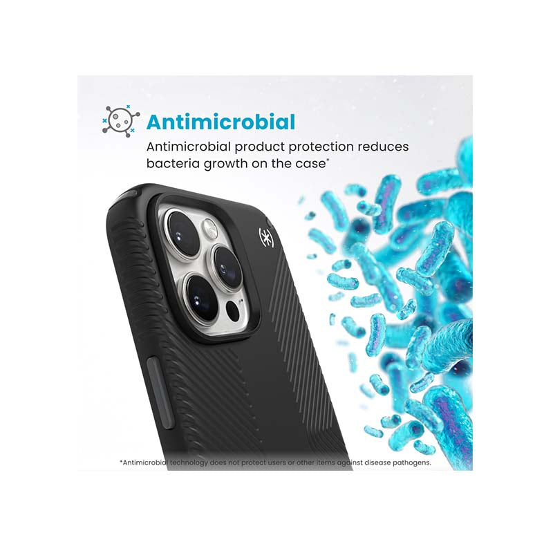 Speck Apple iPhone 16 Pro Max Presidio2 Pro Grip Case - Black