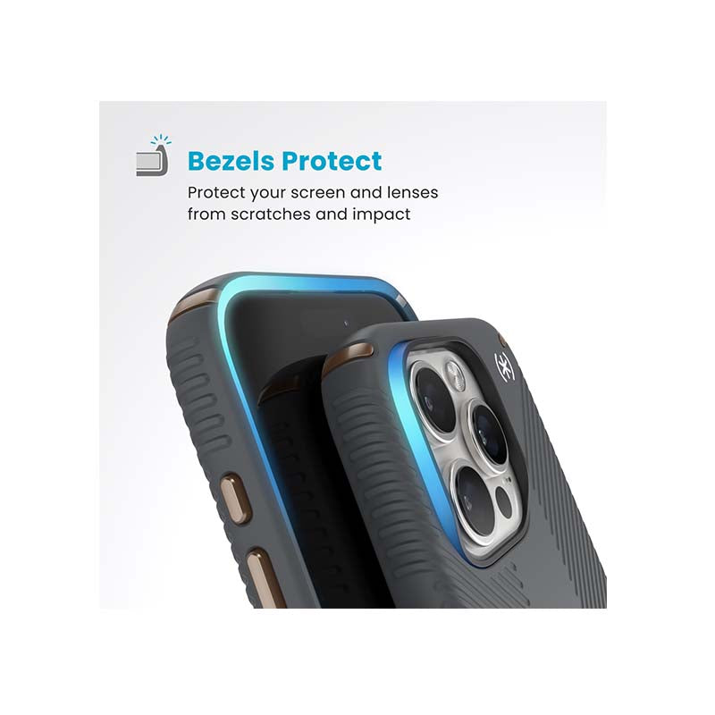 Speck Apple iPhone 16 Pro Presidio2 Pro Grip Case - Grey