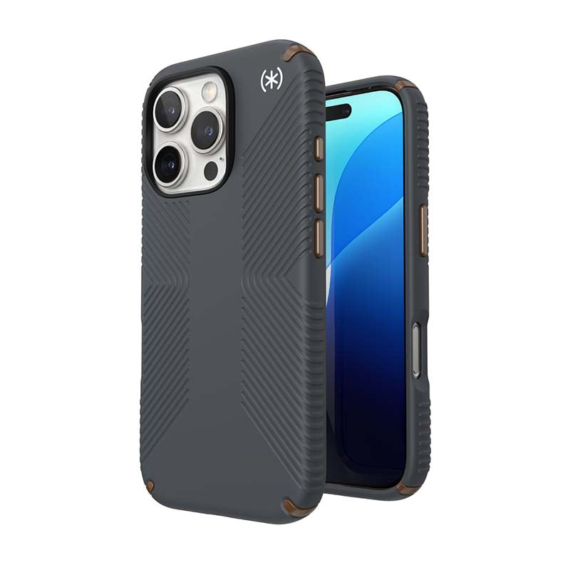 Speck Apple iPhone 16 Pro Presidio2 Pro Grip Case - Grey