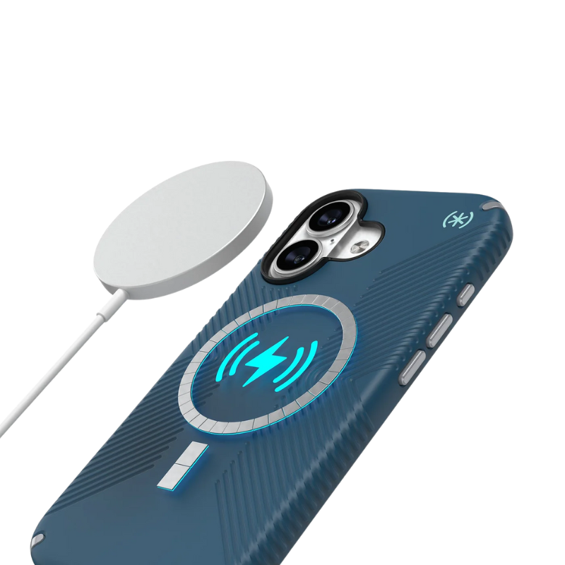 Speck Presidio2 Grip MagSafe Apple iPhone 17 Case - Deep Sea