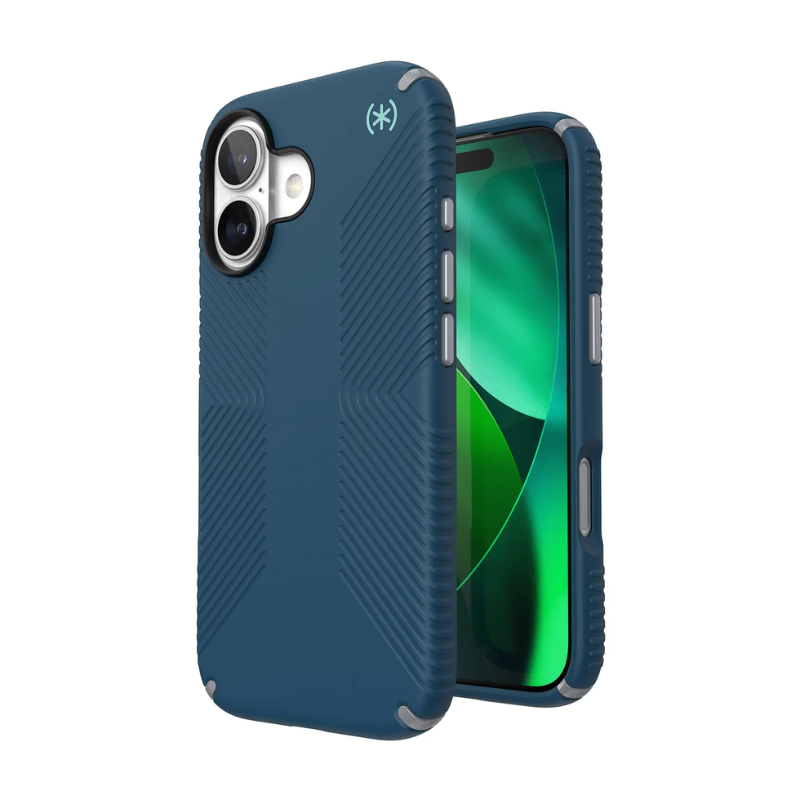 Speck Presidio2 Grip MagSafe Apple iPhone 17 Case - Deep Sea