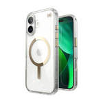 Speck Presidio Lux Glitter MagSafe Apple iPhone 17 Case - Gold Glitter