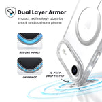 Speck Presidio Perfect Clear MagSafe Case Apple iPhone Air  ¢â‚¬â€œ Clear