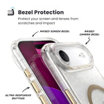 Speck Presidio Lux MagSafe Case Apple iPhone Air Gold Glitter