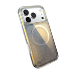 Speck Presidio Lux Glitter MagSafe Apple iPhone 17 Pro Case - Sliver