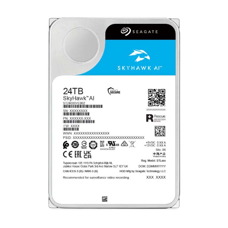 Seagate SkyHawk AI 3.5-inch 24TB Internal Hard Drive