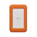 LaCie Rugged USB-C 5TB External Hard Drive - Orange