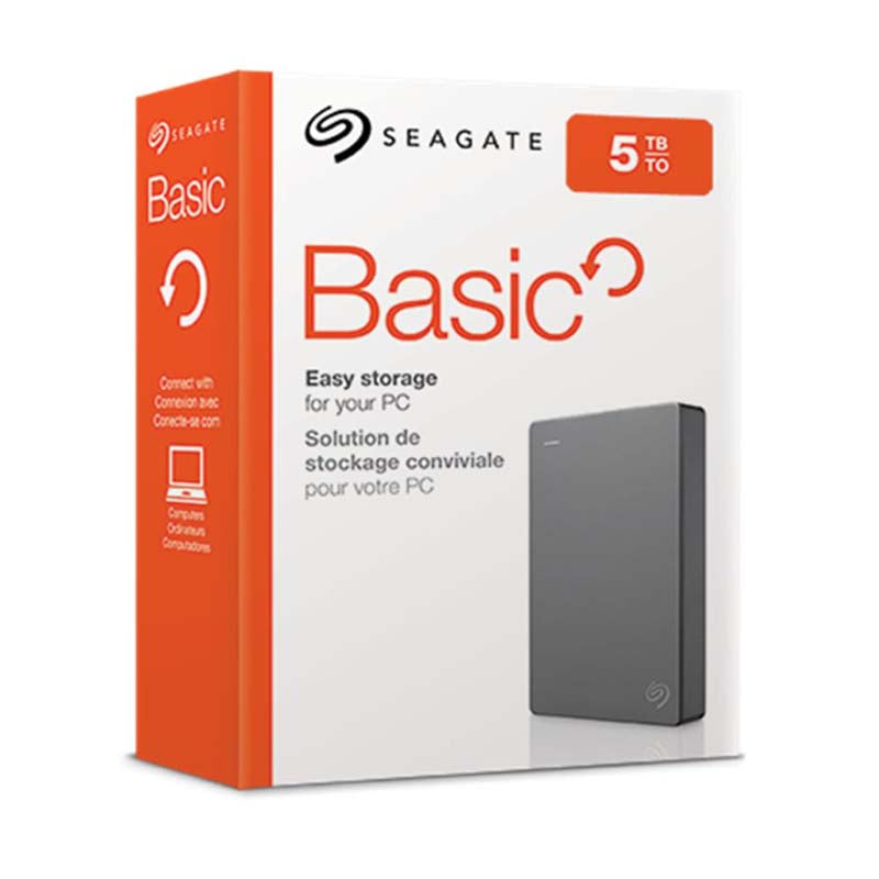 Seagate HDD External Basic 2.5 inch 5TB USB 3.0