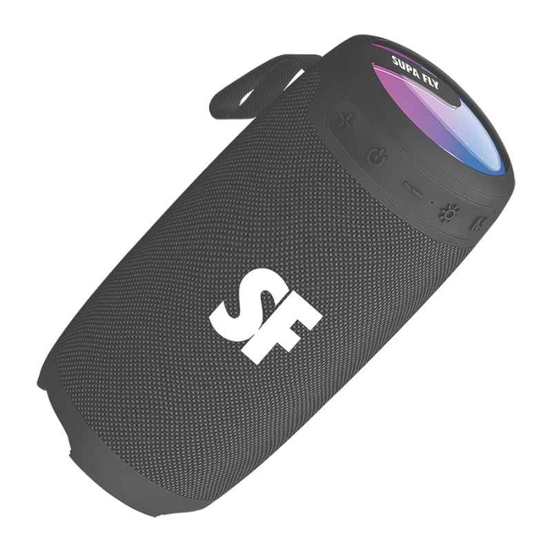Supa Fly 10W True Wireless Bluetooth Thunder Speaker - Black - Black