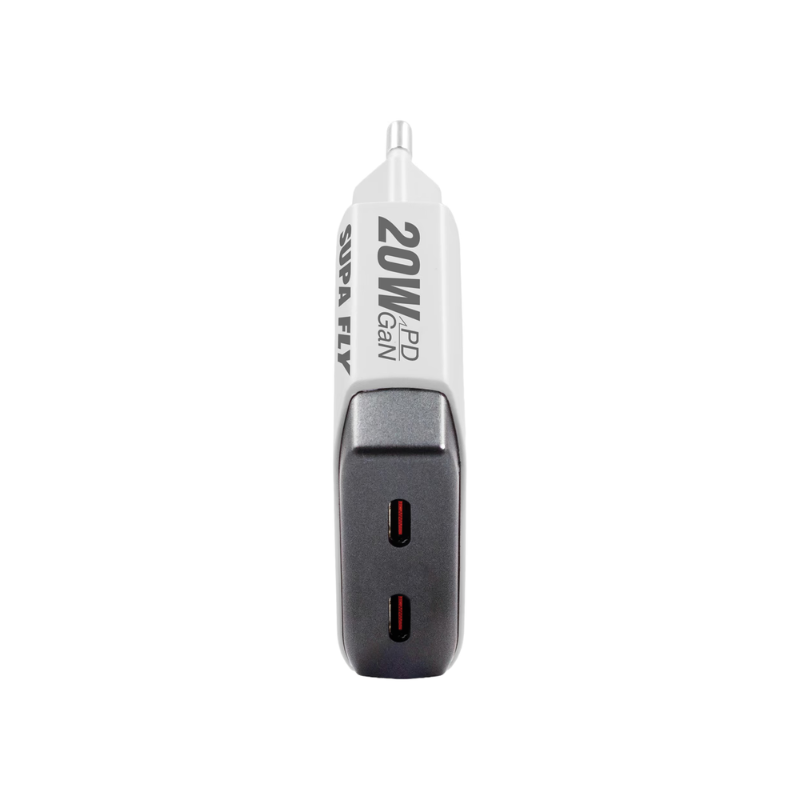 Supa Fly 20W Dual C Wall Charger