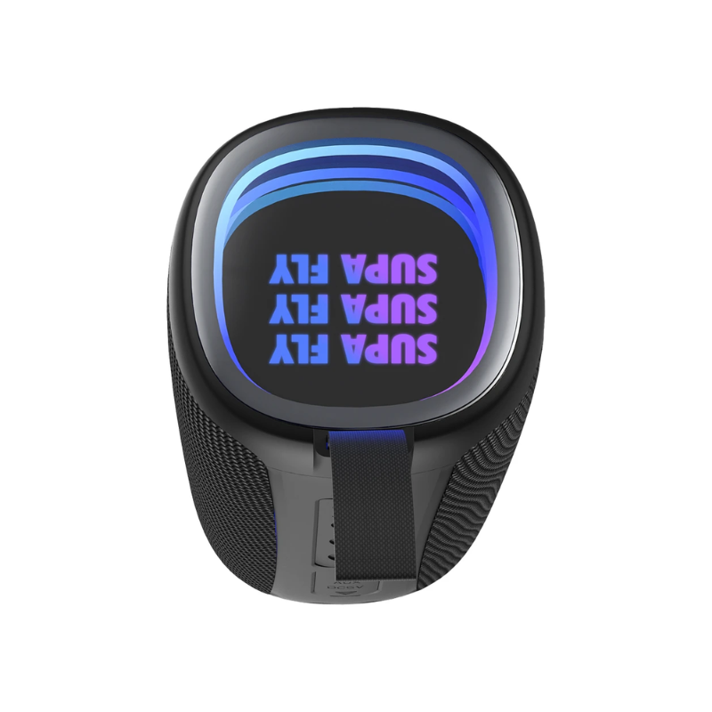 Supa Fly Abyss 15Watt Bluetooth Speaker - Black - Black