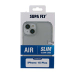 Supa Fly Air Slim Case for Apple iPhone 15 Plus - Clear - Clear