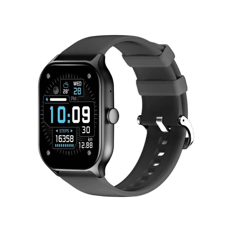 Supa Fly FIT Stamina Smart Watch - Black - Black