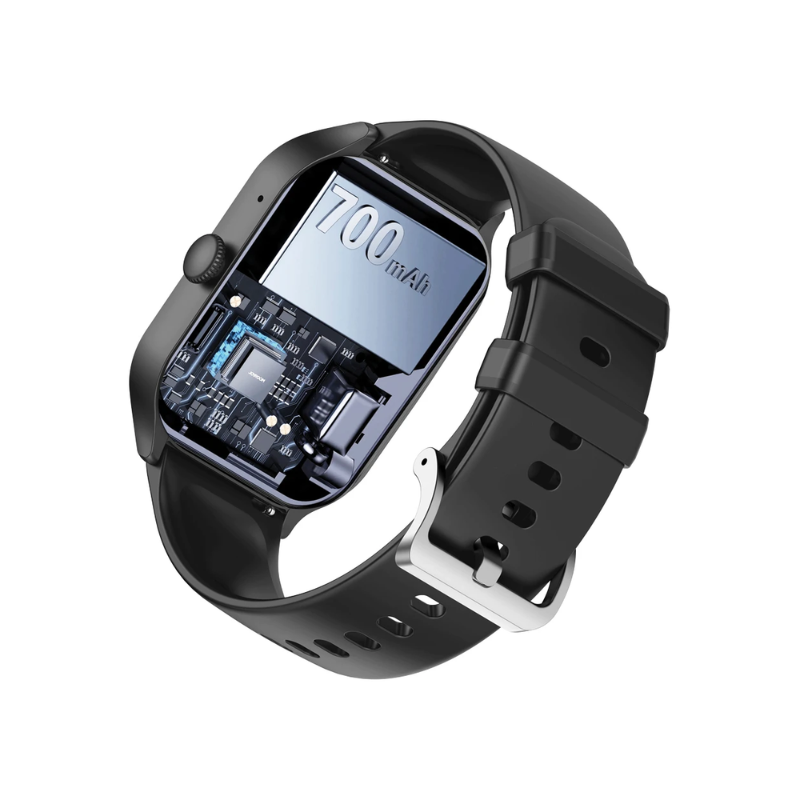 Supa Fly FIT Stamina Smart Watch - Black - Black