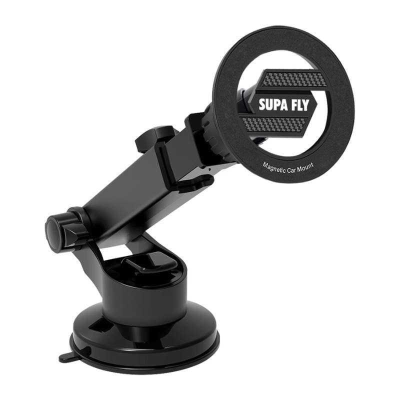 Supa Fly MagSafe Window / Dash Mount - Black - Black