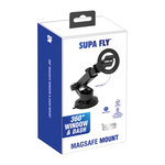 Supa Fly MagSafe Window / Dash Mount - Black - Black