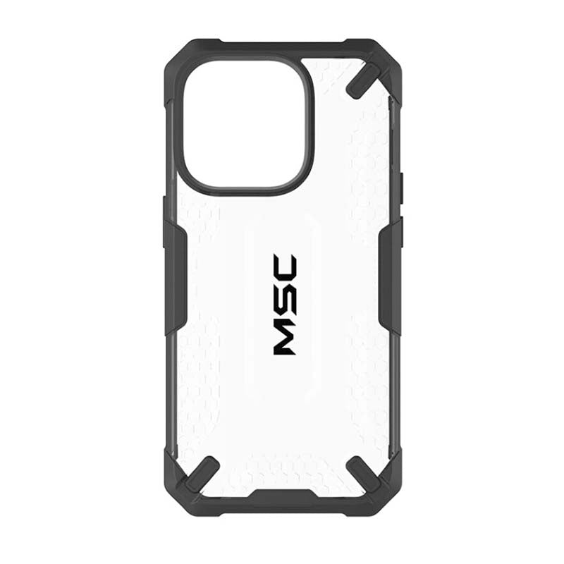 Supa Fly MSC Granite Case Apple iPhone 14 Pro - Clear / Black - Clear / Black