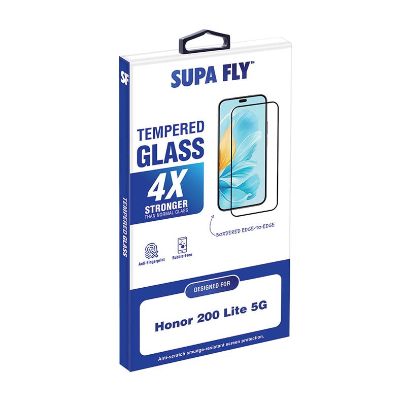 Supa Fly Tempered Glass Screen Protector Honor 200 Lite - Clear