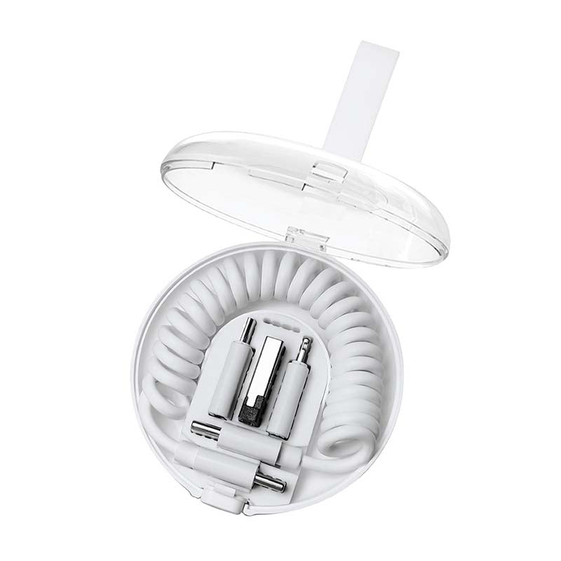 Supa Fly Travel Cable Set - White - White