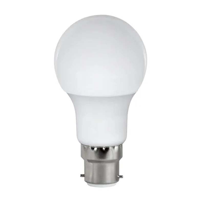 Switched 7W A60 Light Bulb B22- Cool White