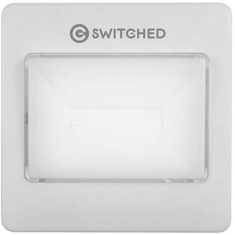 Switched 120 Lumen LED Light Switch - White