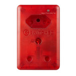 Switched High Surge Multi Adaptor 16A - Red