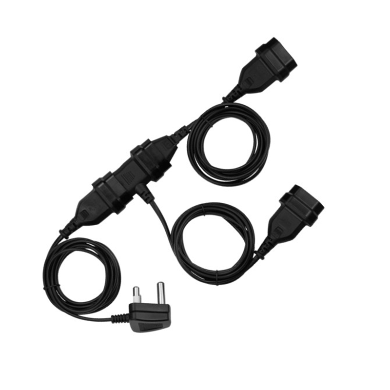 Switched Easy Cable Extender Daisy Chain Kit 2M - Black