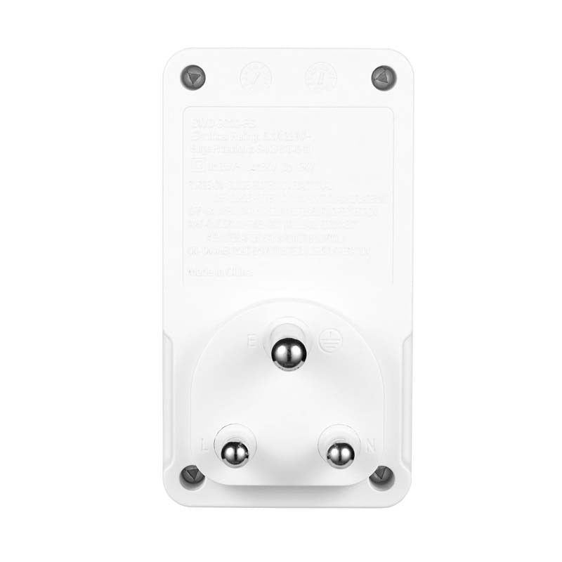 Switched 1 Way TV Surge Adaptor with SANS 164-2