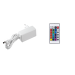 Switched 3M RGB LED Strip Light Kit - White