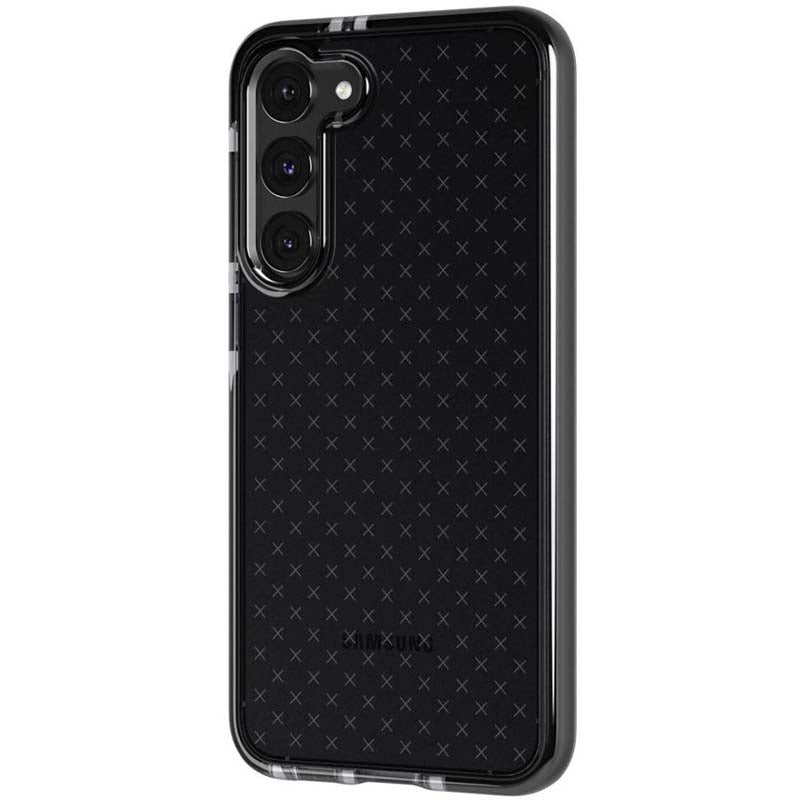 Tech21 Evo Check Cover for Samsung Galaxy S23 Plus - Smokey/Black