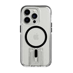 Tech21 EvoCrystal Kick MagSafe Cover for Apple iPhone 14 Pro - Clear / Black