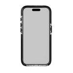 Tech21 Evo Crystal Kick Apple iPhone 15 Pro Case MagSafe Compatible - Clear / Black
