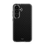 Tech21 Evo Check Samsung Galaxy S24 Case - Smokey Black