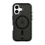 Tech21 Evo Check Apple iPhone 16 with Magsafe Case - Smokey Black