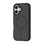 Tech21 Evo Check Apple iPhone 16 with Magsafe Case - Smokey Black