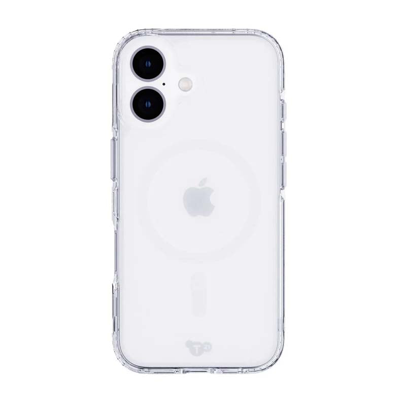 Tech21 Evo Clear Apple iPhone 16 with MagSafe Case - Clear
