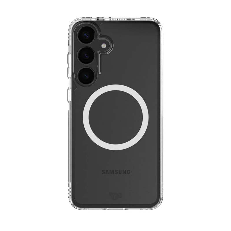 Tech21 Evo Clear Case for Samsung Galaxy S25 Plus with Magnet - Clear
