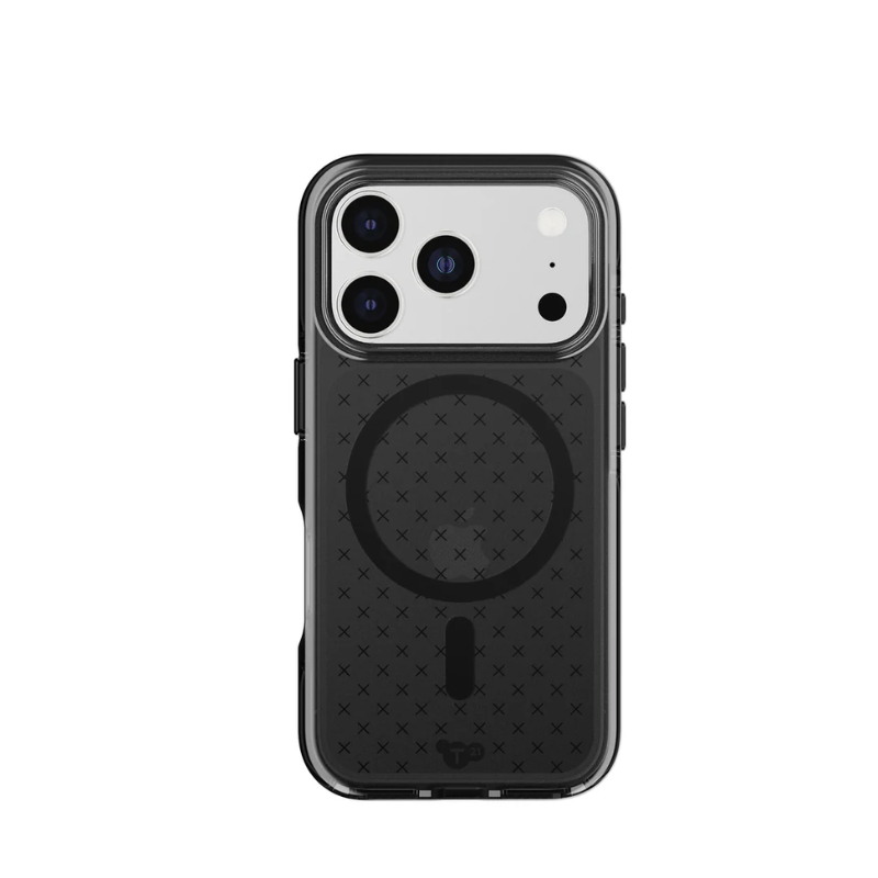 Tech21 EvoCheck MagSafe Case Apple iPhone 17 Pro - Smokey / Black