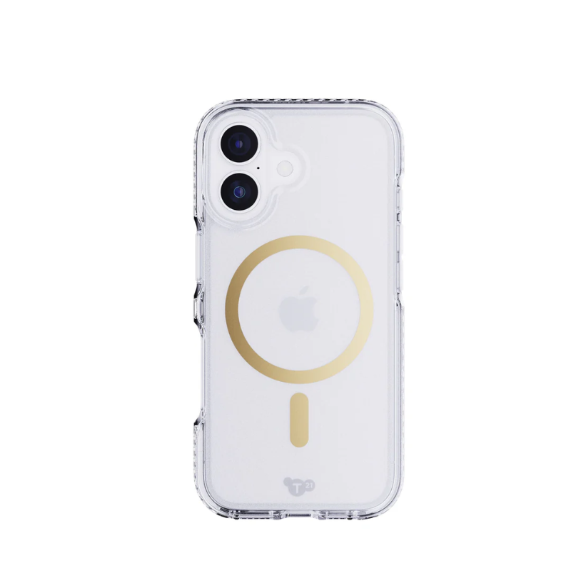 Tech21 EvoCrystal MagSafe Case Apple iPhone 17 - Metallic Gold