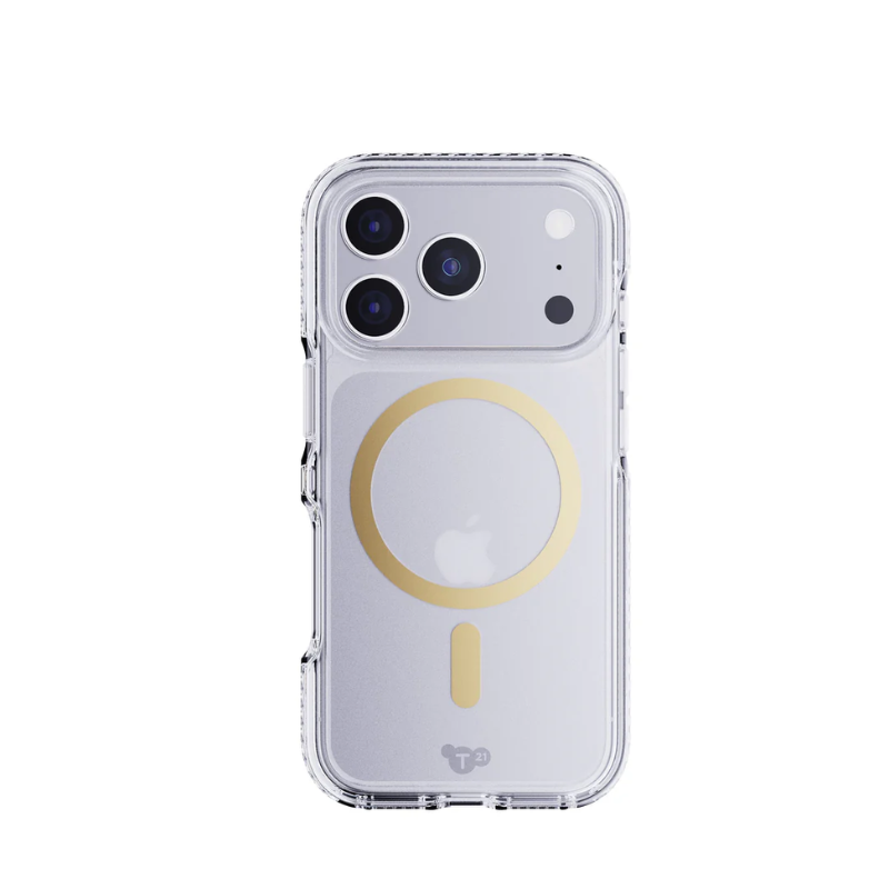 Tech21 EvoCrystal MagSafe Case Apple iPhone 17 Pro - Metallic Gold