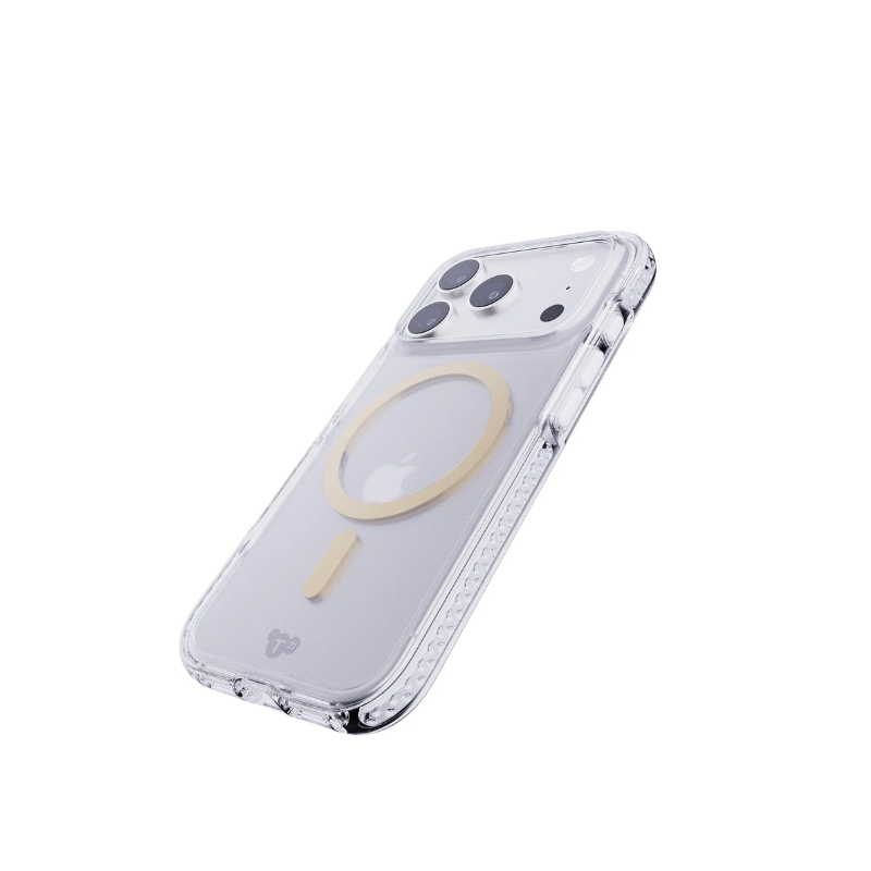Tech21 EvoCrystal MagSafe Case Apple iPhone 17 Pro - Metallic Gold