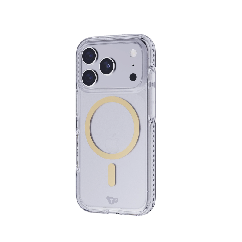 Tech21 EvoCrystal MagSafe Case Apple iPhone 17 Pro - Metallic Gold