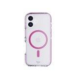 Tech21 EvoCrystal MagSafe Case Apple iPhone 17 - Cyber Pink
