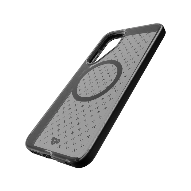 Tech21 EvoCheck + Magnet Case Samsung Galaxy S25FE - Smokey Black