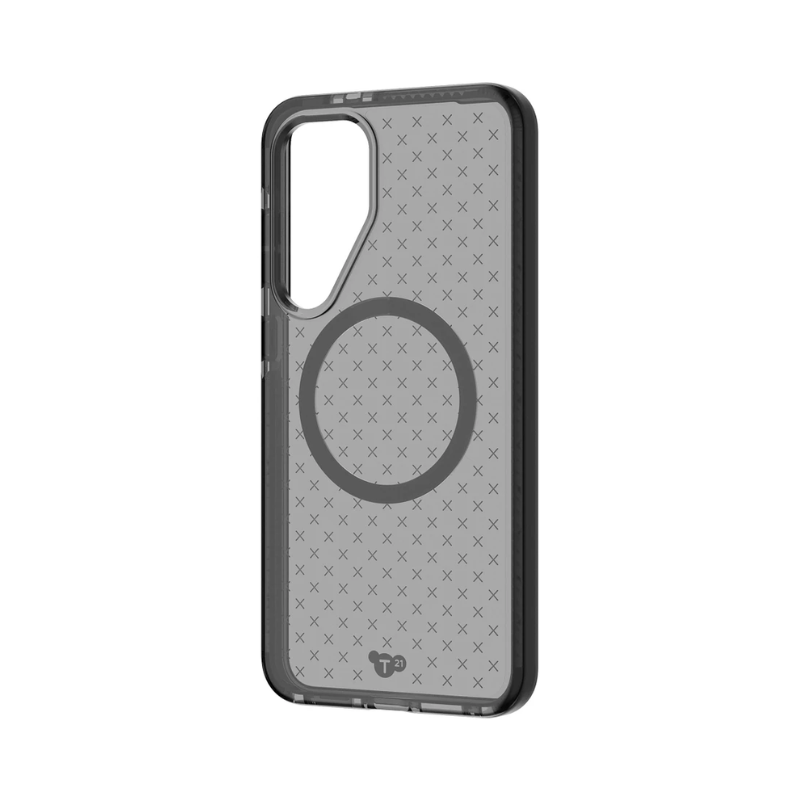 Tech21 EvoCheck + Magnet Case Samsung Galaxy S25FE - Smokey Black