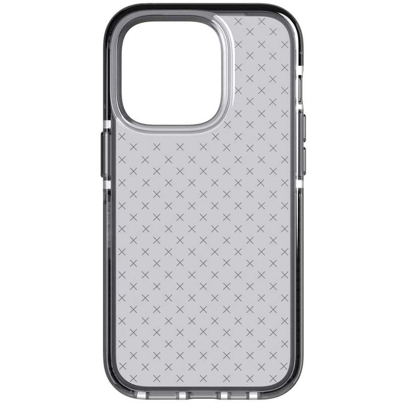 Tech21 Evo Check Case for Apple iPhone 14 Pro - Smokey/Black