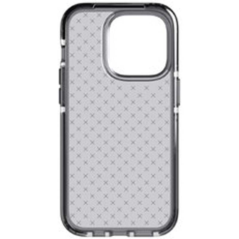 Tech21 Evo Check Case for Apple iPhone 14 Pro - Smokey/Black