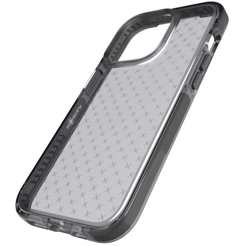 Tech21 Evo Check Case for Apple iPhone 14 Pro - Smokey/Black